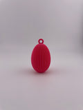 Deko Osterei 3er Set mit Aufhängung – Moderne 3D Design-Deko aus PLA