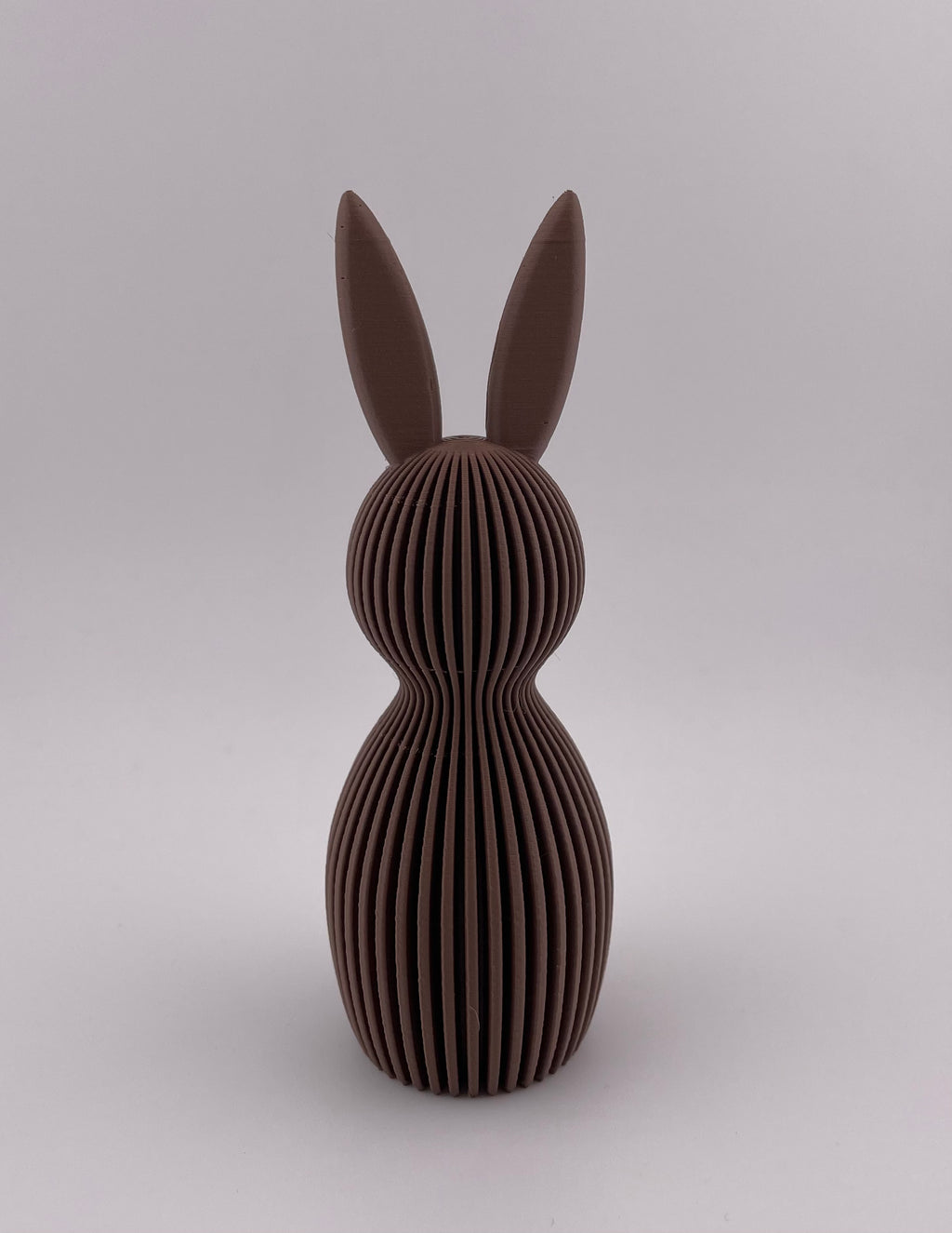 Osterhase mittel ca. 16 cm – moderne Deko im 3D-Look