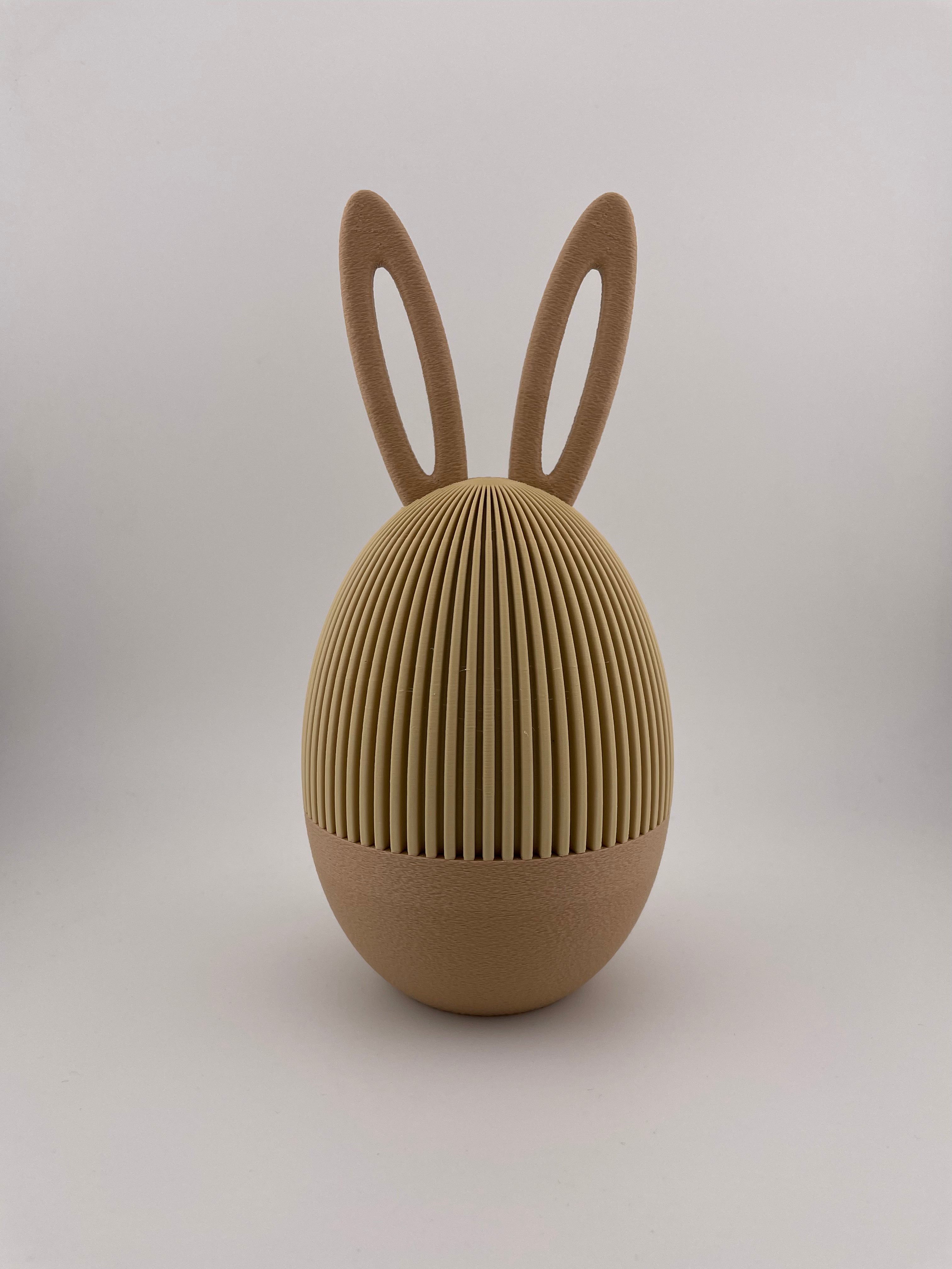Osterei mit Hasenohren – Design Aufbewahrungsdose aus PLA