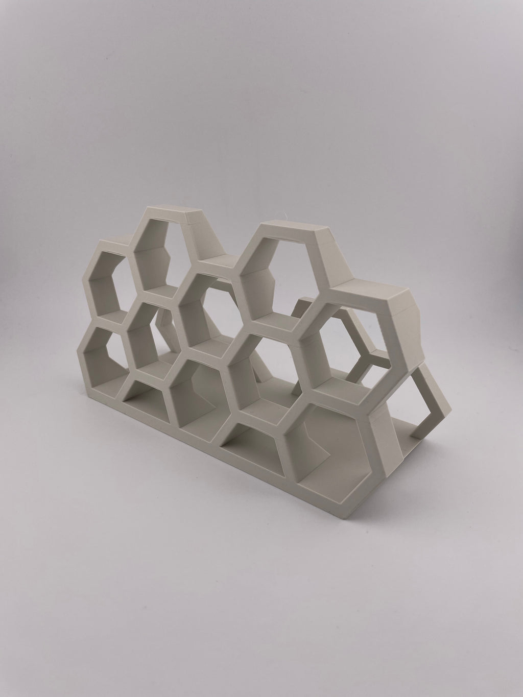 Geometrischer Magazinhalter – Modernes 3D Design